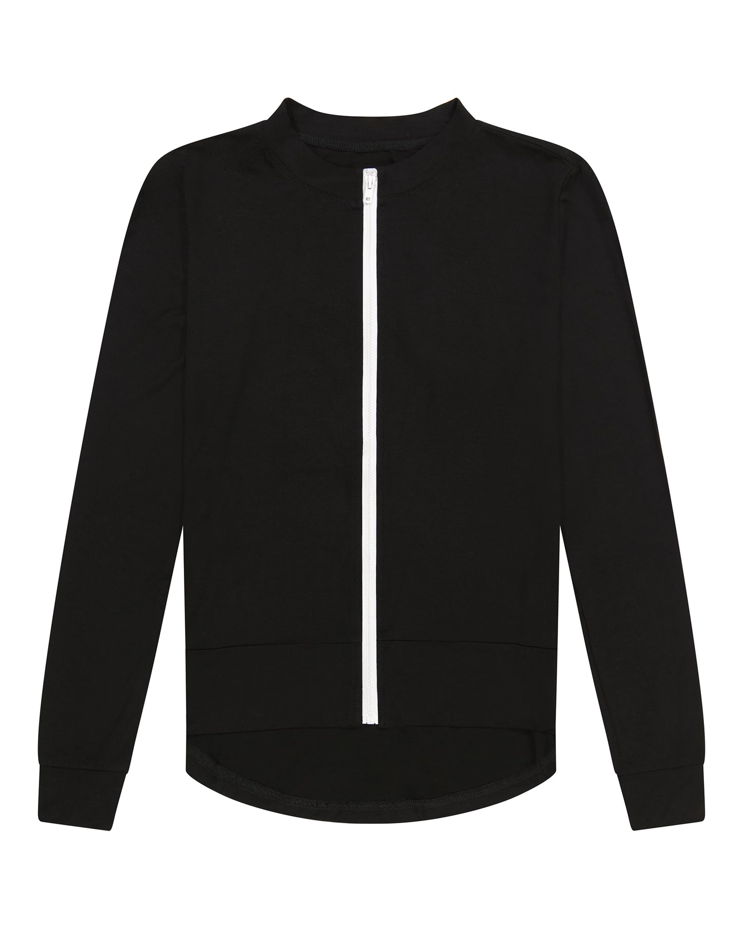 Long Back Jersey Zip tee