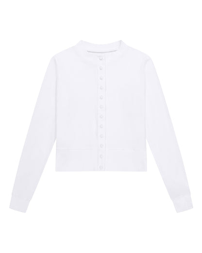 Mini Rib Cardigan Tee