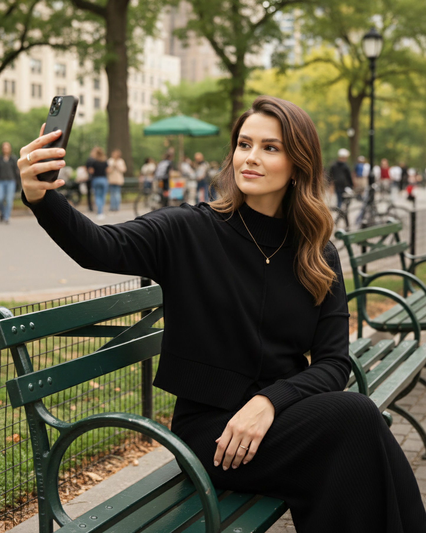 Reversed Seam Crop Top