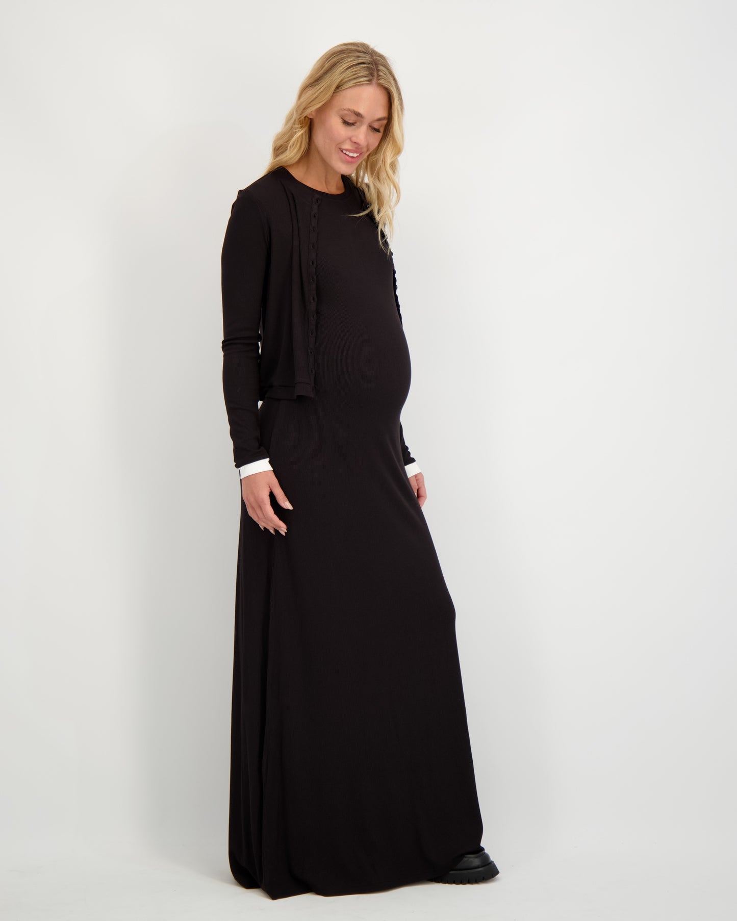 Paris Maternity Maxi Dress