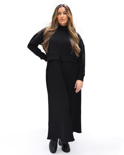 Reversed Seam Crop Top