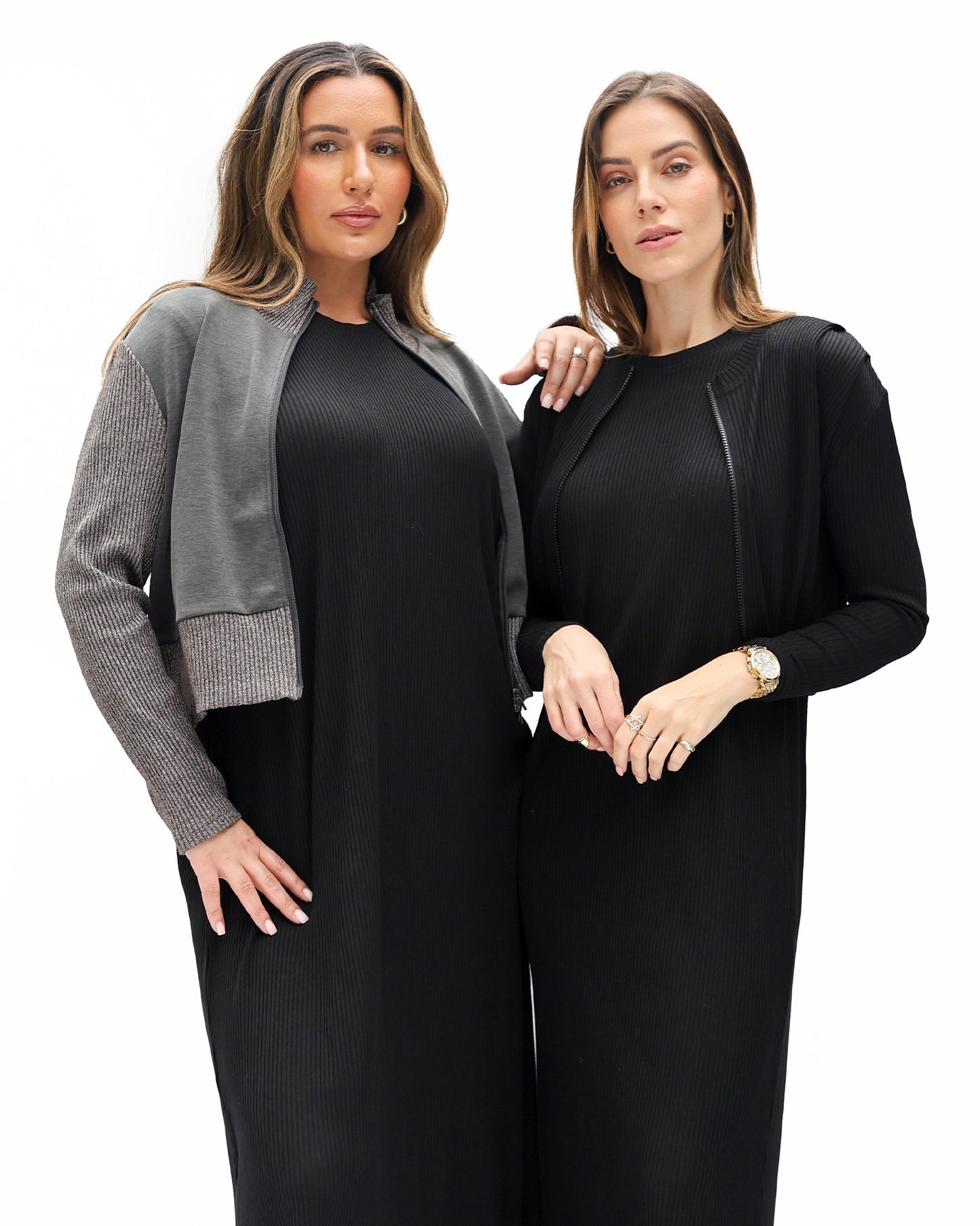 Wide Rib Sleeveless Maxi Dress